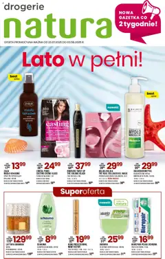 Pogląd oferty "Drogerie Natura Gazetka" - ważna od 23.07.2025