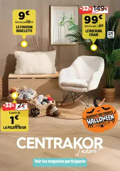Centrakor - Prévisualisation de Centrakor - Intérieur Douillet + Halloween valide à partir de 20.10.2025