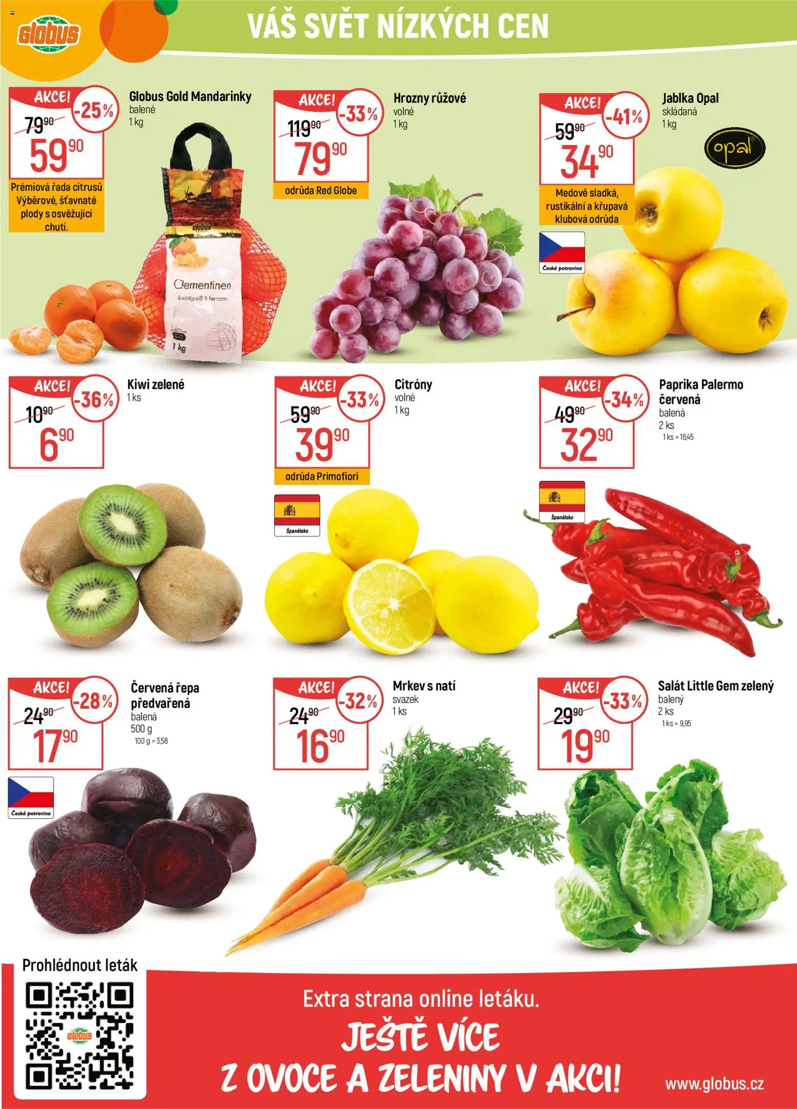 Globus leták - Opava od 02.01.2026 | Strana: 19 | Produkty: Ovoce, Jablka, Červená řepa, Paprika