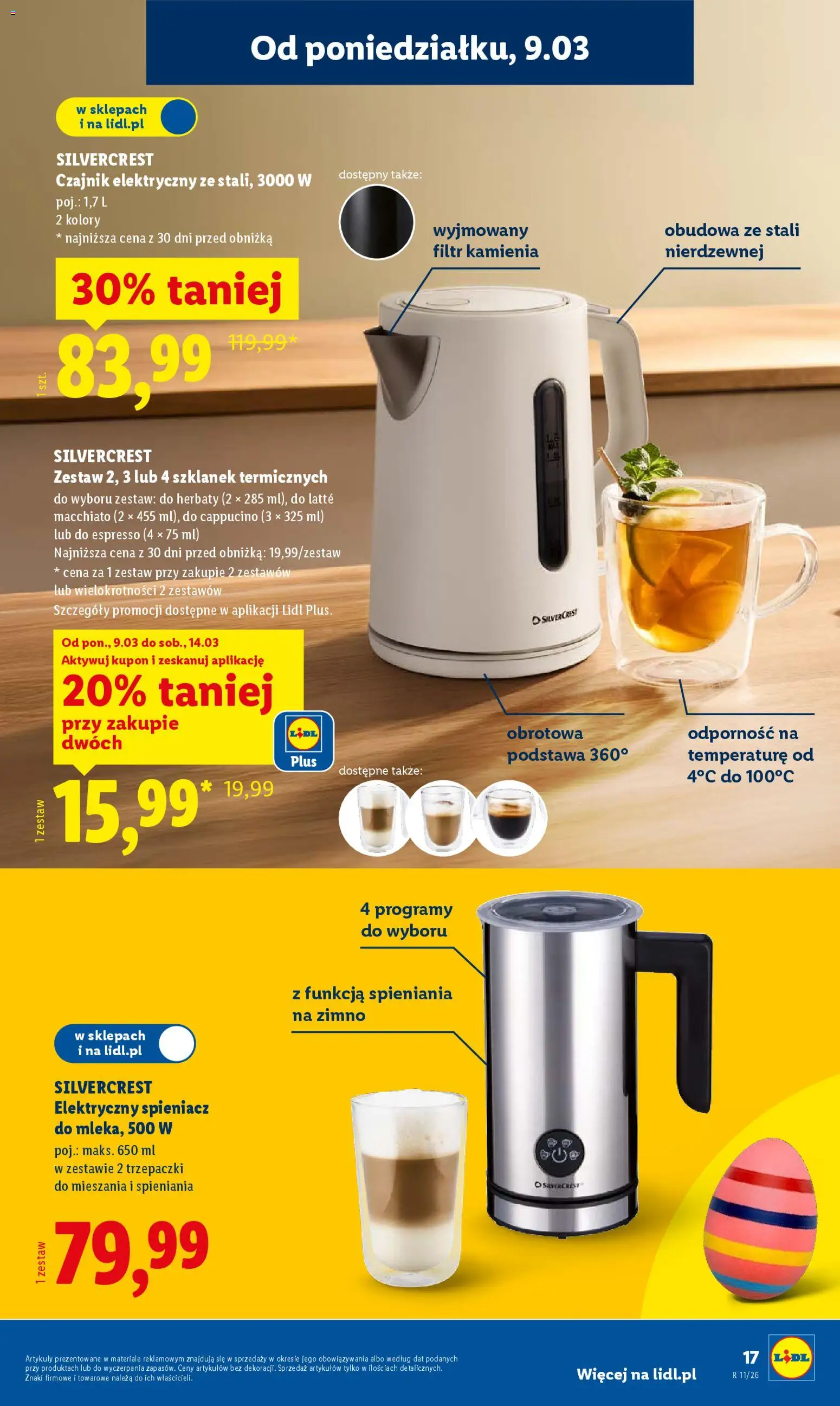Lidl Katalog od 09.03.2026 | Strona: 21 | Produkty: Czajnik