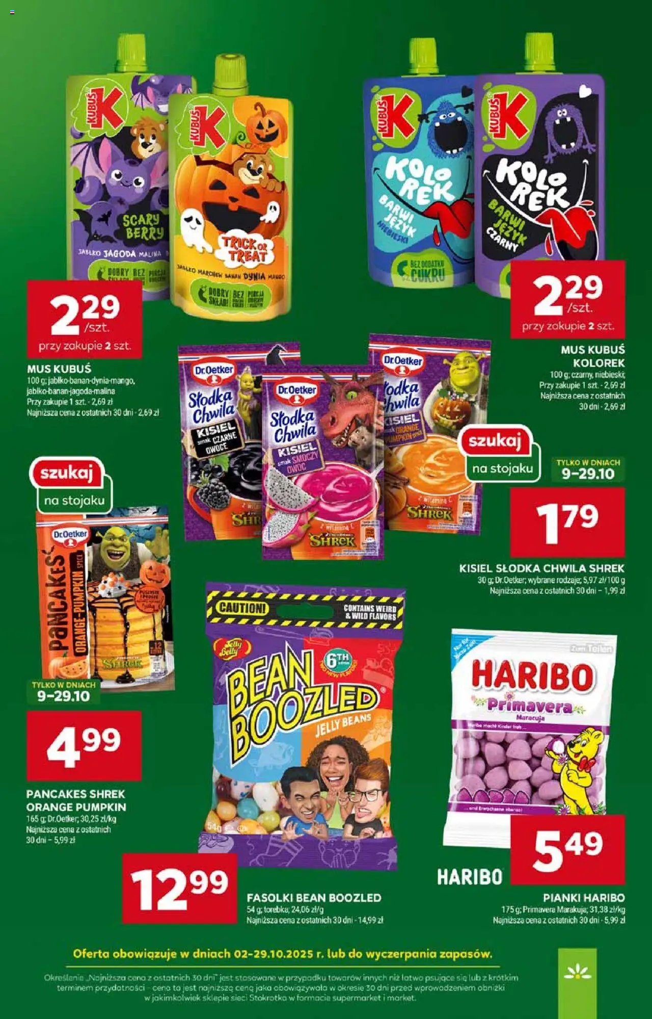 Stokrotka Gazetka od 02.10.2025 | Strona: 37 | Produkty: Dynia, Malina, Stokrotka, Owoce
