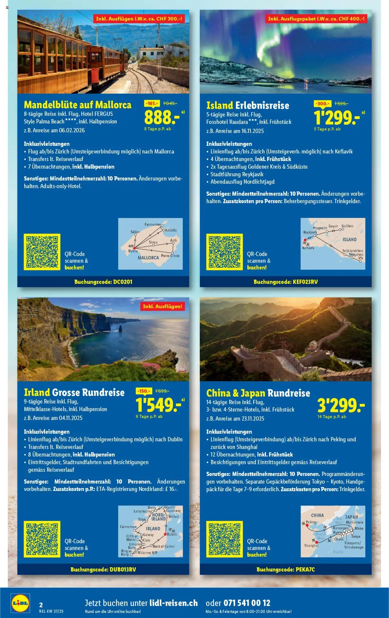 Lidl Aktionen Reisen – gültig ab 11.09.2025 | Seite: 2 | Produkte: Uhr
