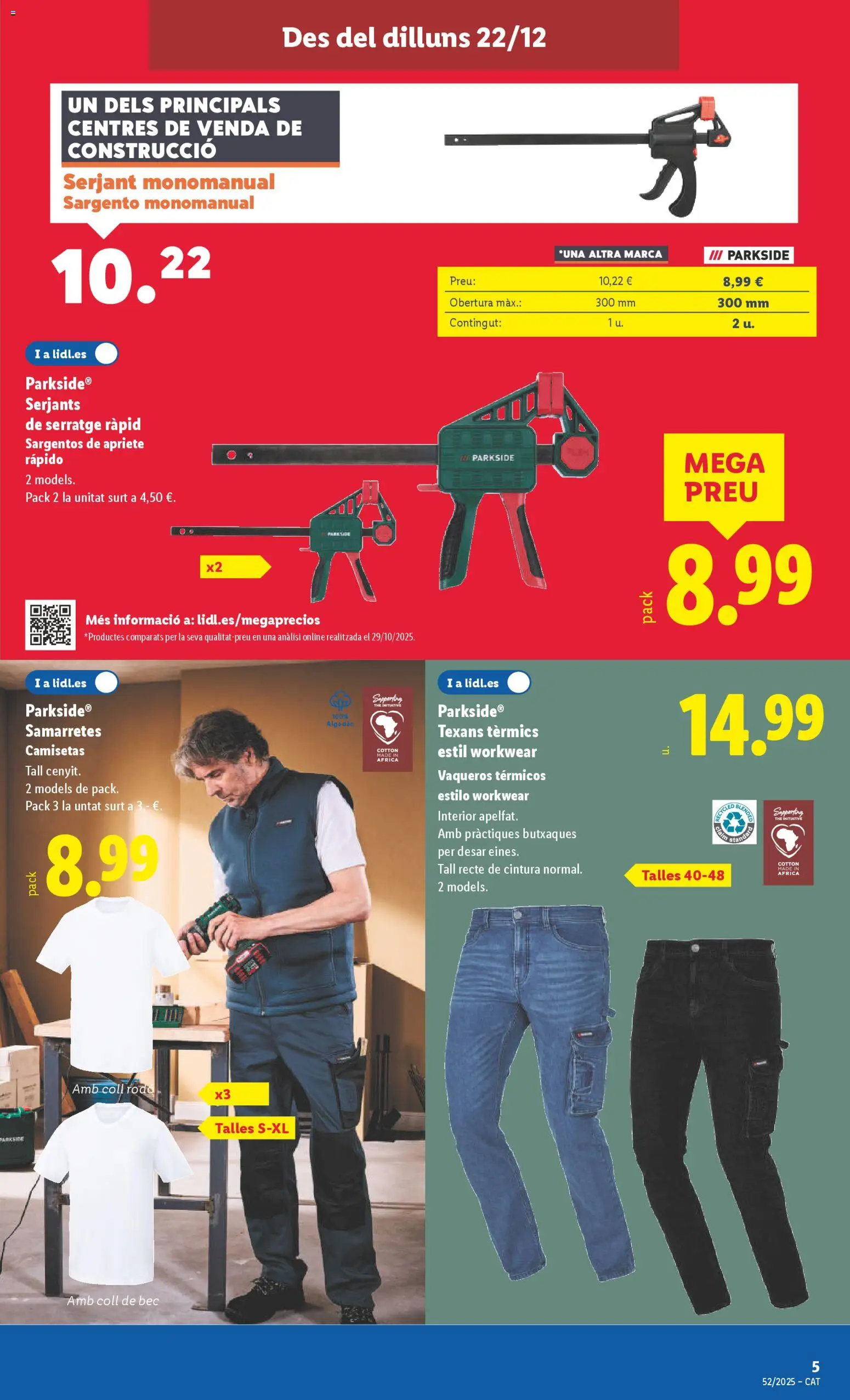 Lidl folleto de bazar │ válido desde el 22.12.2025 | Página: 9