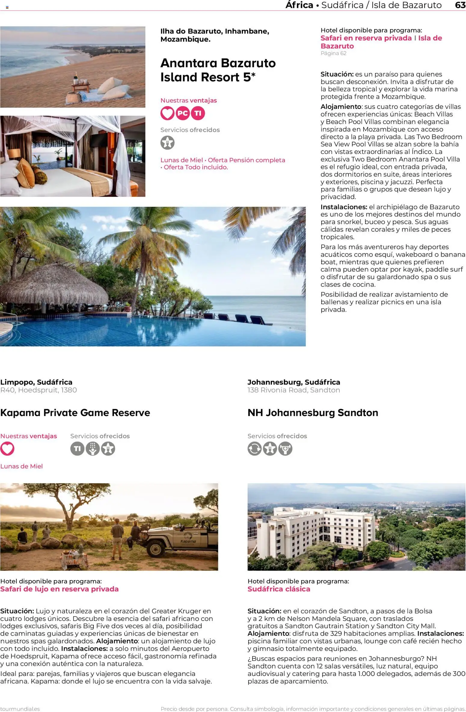 Viajes El Corte Inglés Africa y Oriente Medio │ válido desde el 01.01.2026 | Página: 63 | Productos: Ψηφιακή κάμερα, Café, PC, Bolsa