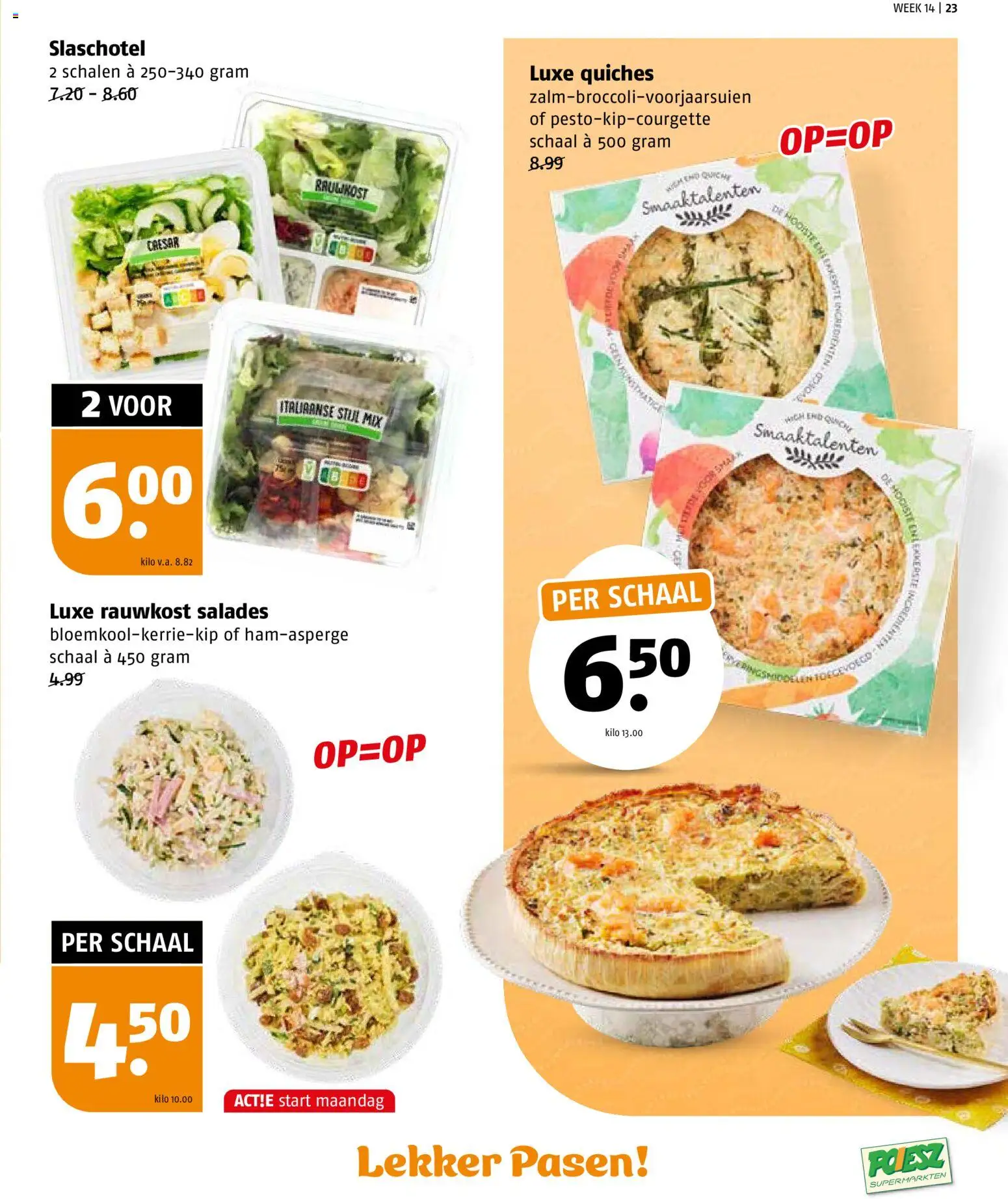 {H1} | Pagina: 23 | Producten: Schaal, Salades