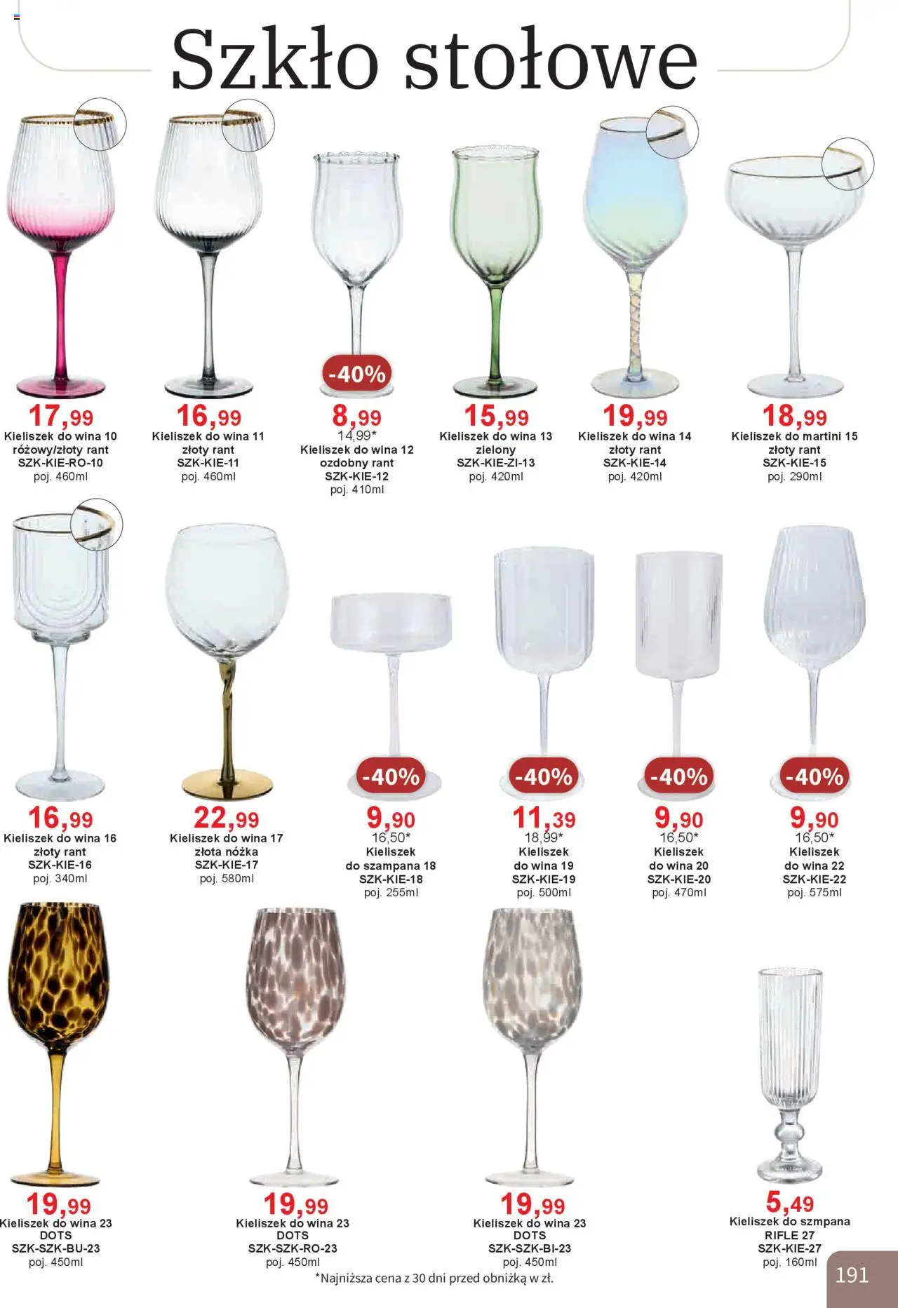 Bodzio Katalog od 01.10.2025 | Strona: 191 | Produkty: Martini