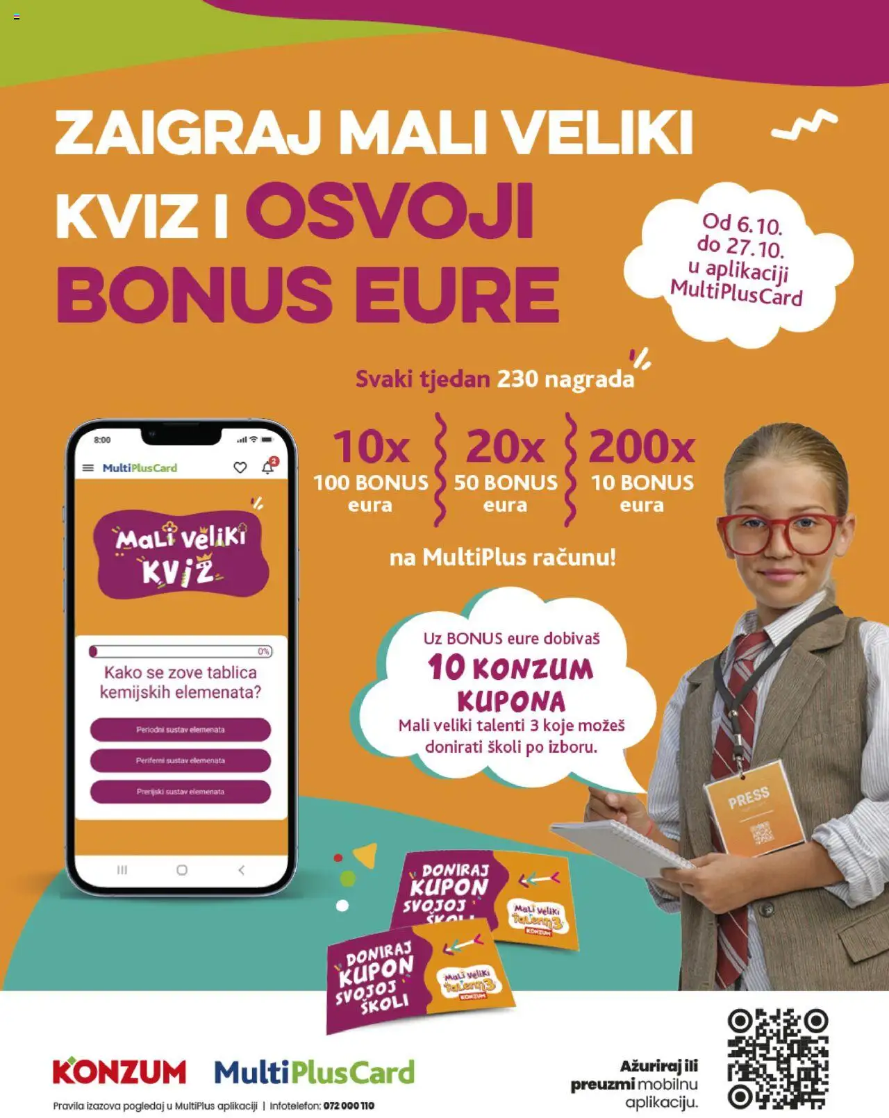 Konzum HR akciós ujság - amely érvényes a következő dátumtól: 08.10.2025 | Oldal: 4