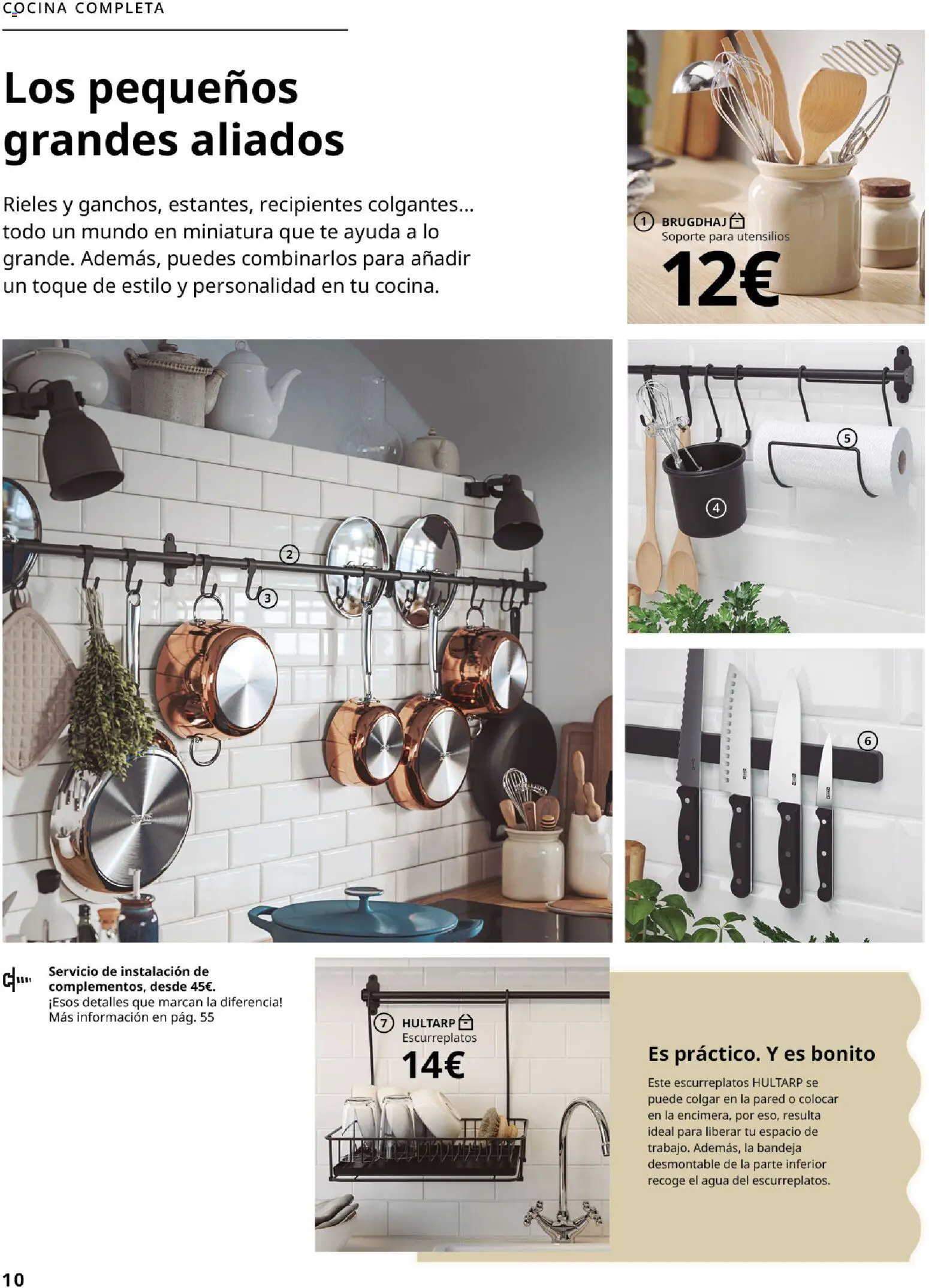 Catálogo IKEA Organización en el hogar │ válido desde el 15.01.2026 | Página: 10 | Productos: Té, Cocina, Bandeja