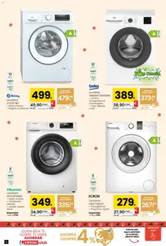 Vista previa Eroski - Conekta válido desde el 18.12.2025 | Página: 8 | Productos: Té, Lavadora, Plancha