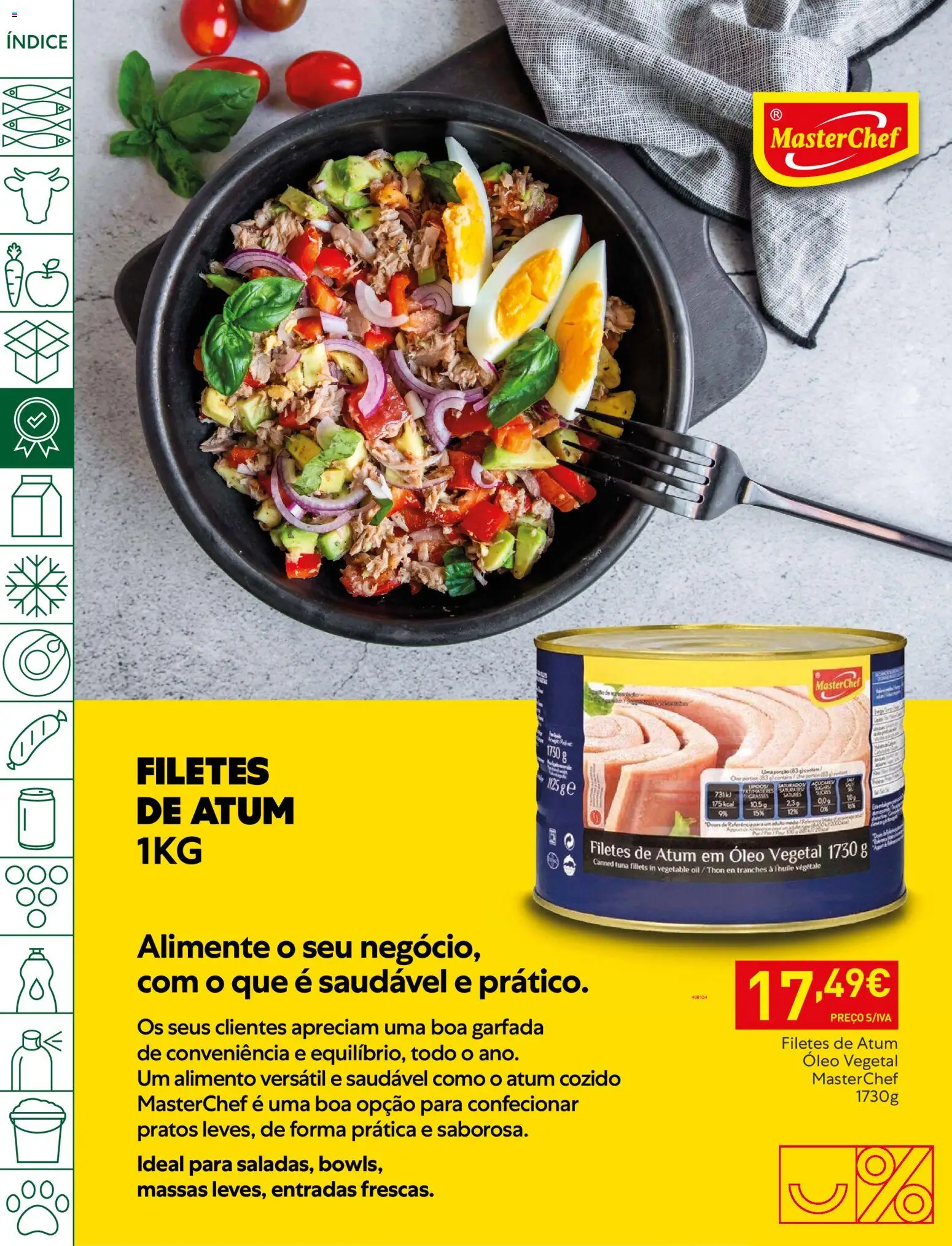 Recheio folheto │ válido de 13.01.2026 | Página: 10 | Produtos: Atum, Pratos, Óleo