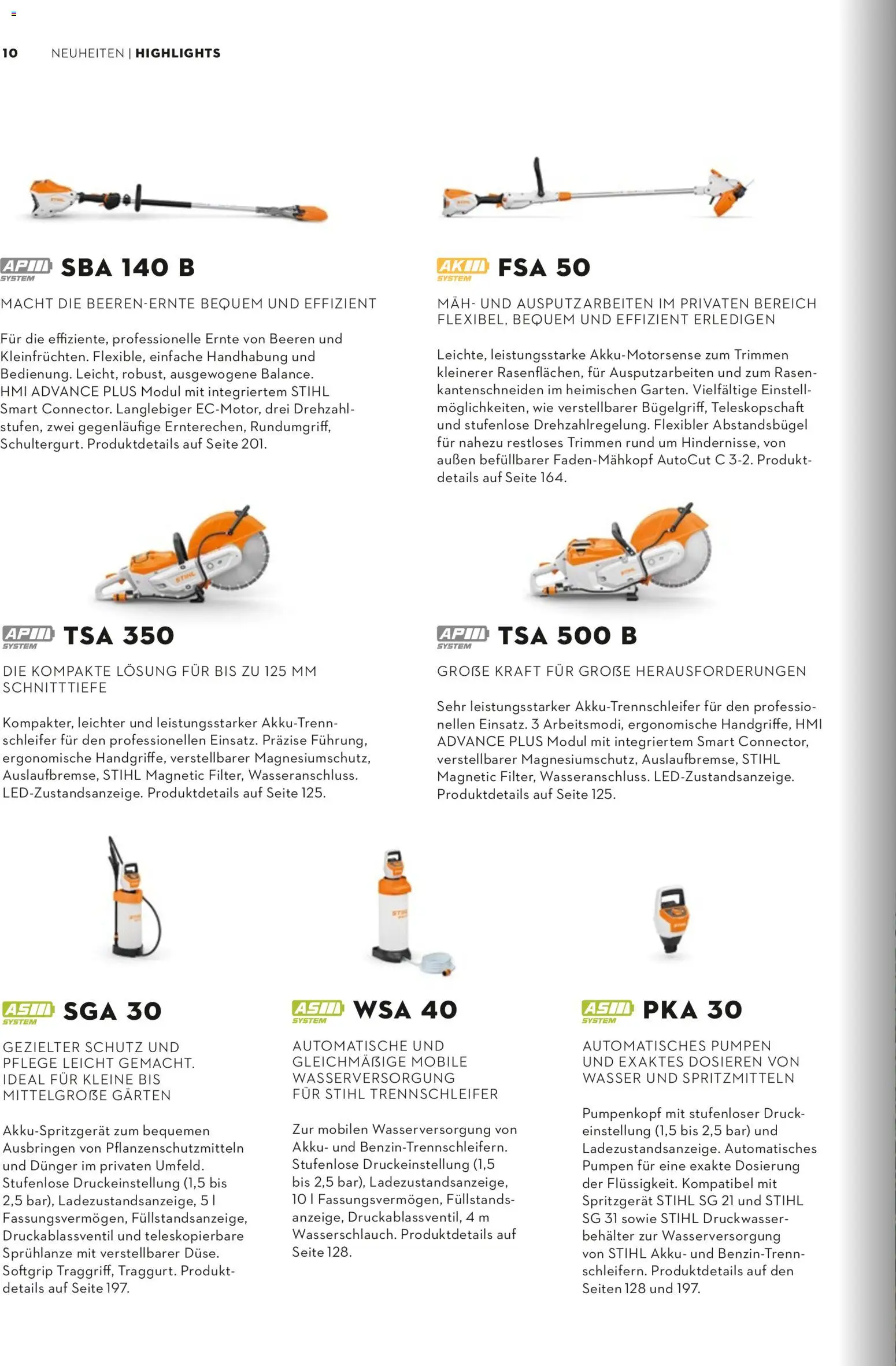 STIHL Katalog – gültig ab 01.01.2026 | Seite: 10 | Produkte: Wasser