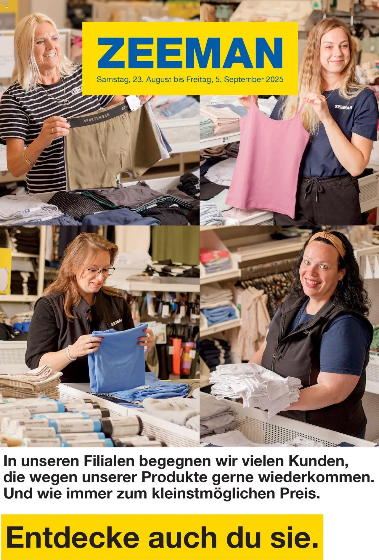 Zeeman Prospekt 	 - gültig ab dem 23.08.2025 | Seite: 1
