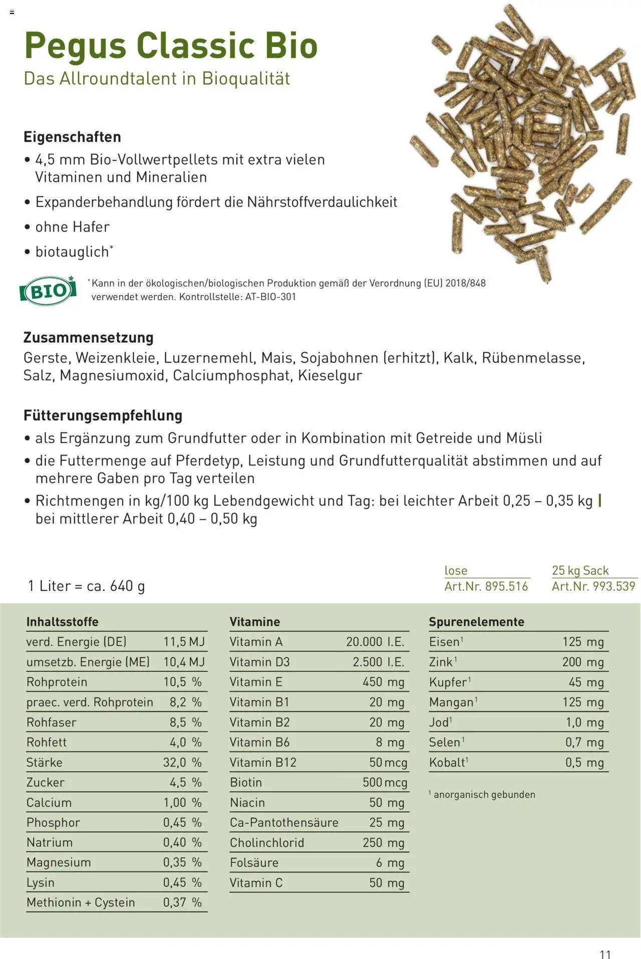 Lagerhaus  Pegus gültig ab 10.09.2025 | Seite: 11 | Produkte: Getreide, Zucker