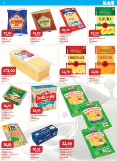Kubík leták - Velkoobchod 08/2025 od 01.08.2025 | Strana: 5 | Produkty: Sedlčanský Hermelín, Sýr Gouda, Sýr, Zrající sýr