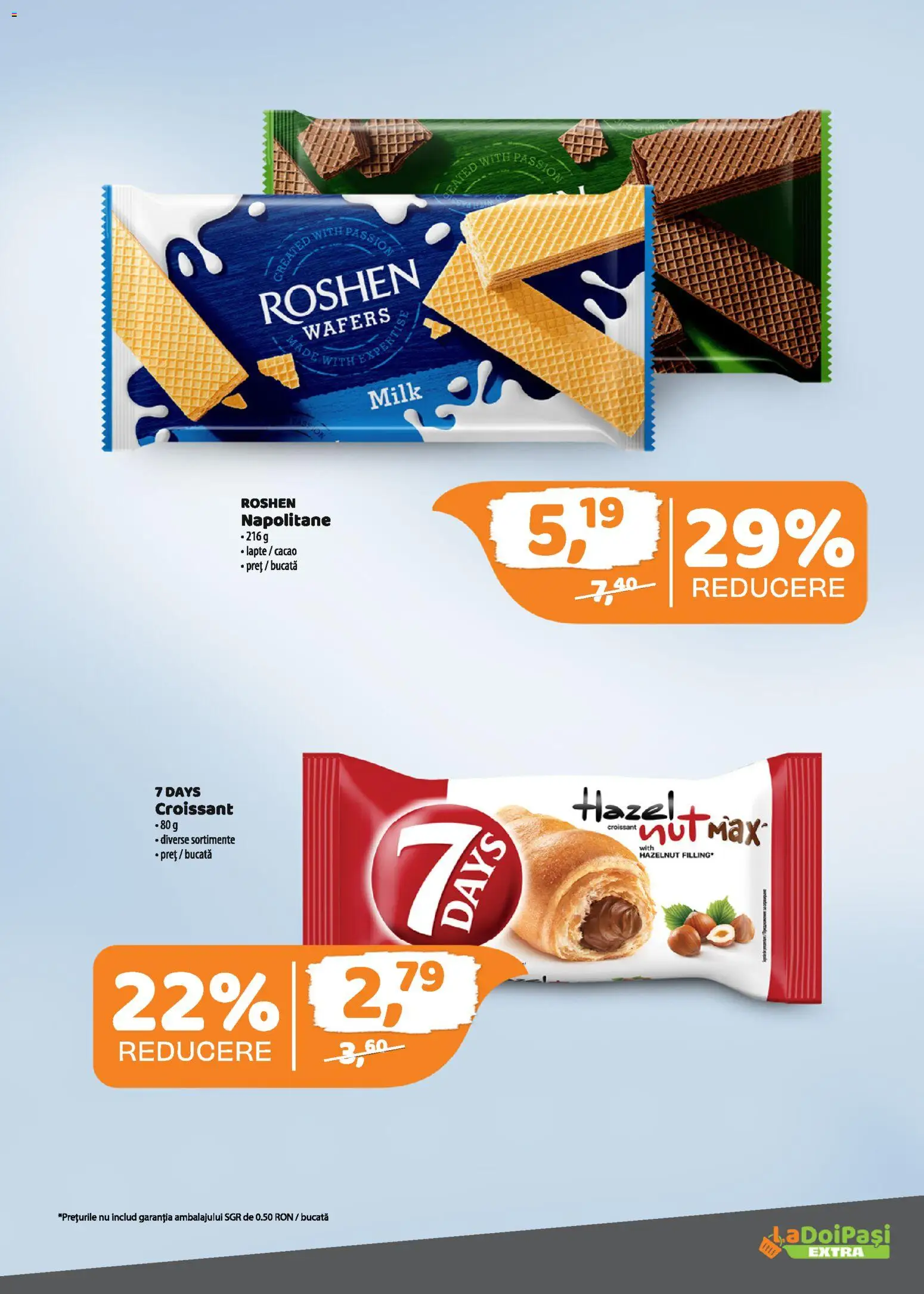 Noul catalog LaDoiPași – valabil de la 01.02.2026 | Pagină: 5 | Produse: Napolitane, Lapte, Cacao