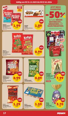 Penny Markt Flugblatt ab 31.12.2025 gültig | Seite: 17 | Produkte: Salz, Папионка