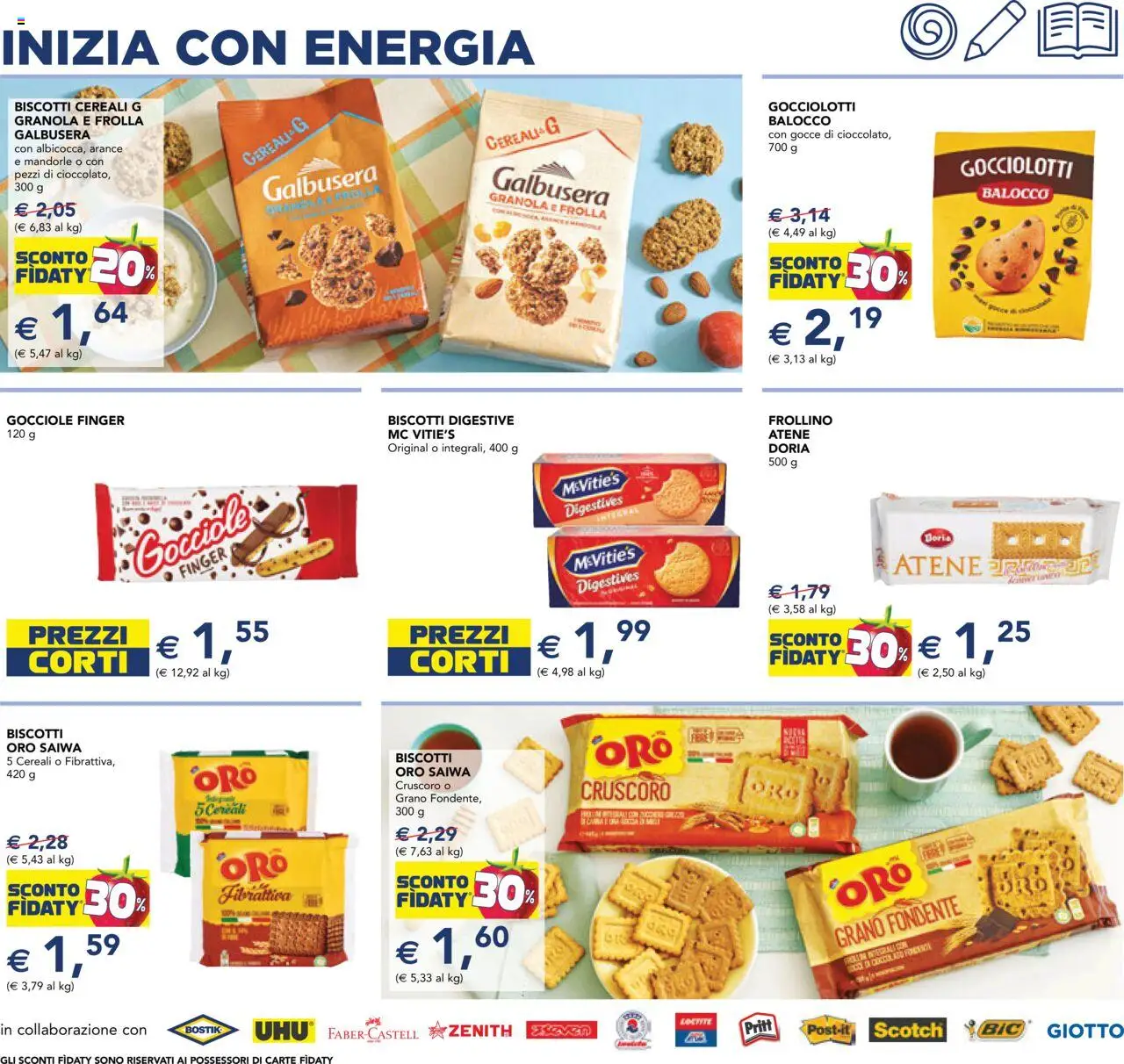 Volantino Esselunga S del 25.08.2025 | Pagina: 16 | Prodotti: Arance, Cereali, Biscotti, Mandorle