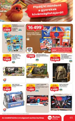 Auchan Akciós újság - amely érvényes a következő dátumtól: 11.12.2025 | Oldal: 65