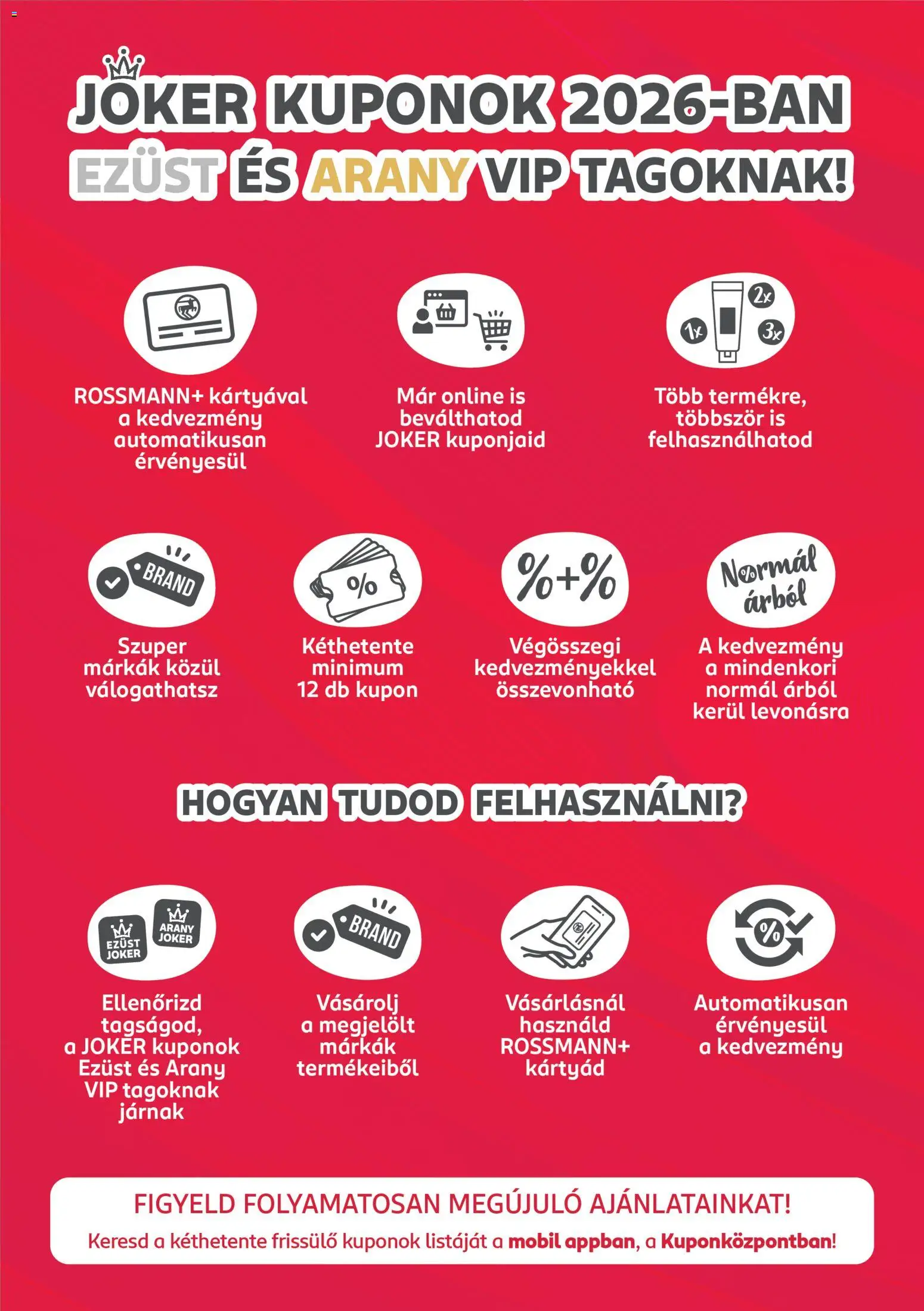 Rossmann akciós ujság - amely érvényes a következő dátumtól: 16.02.2026 | Oldal: 2