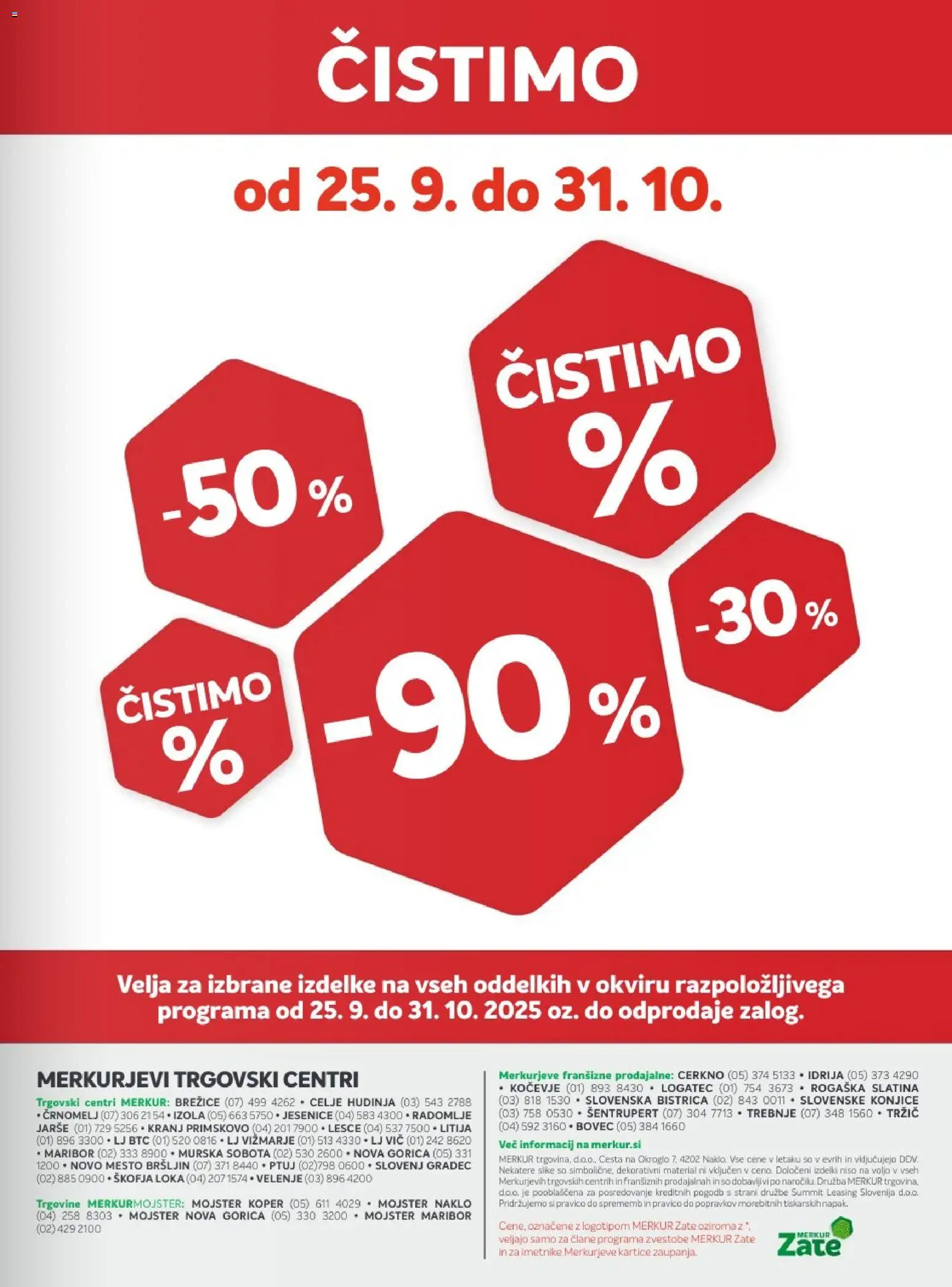 Novi Merkur katalog ponudbe – veljaven od 01.10.2025 | Stran: 25