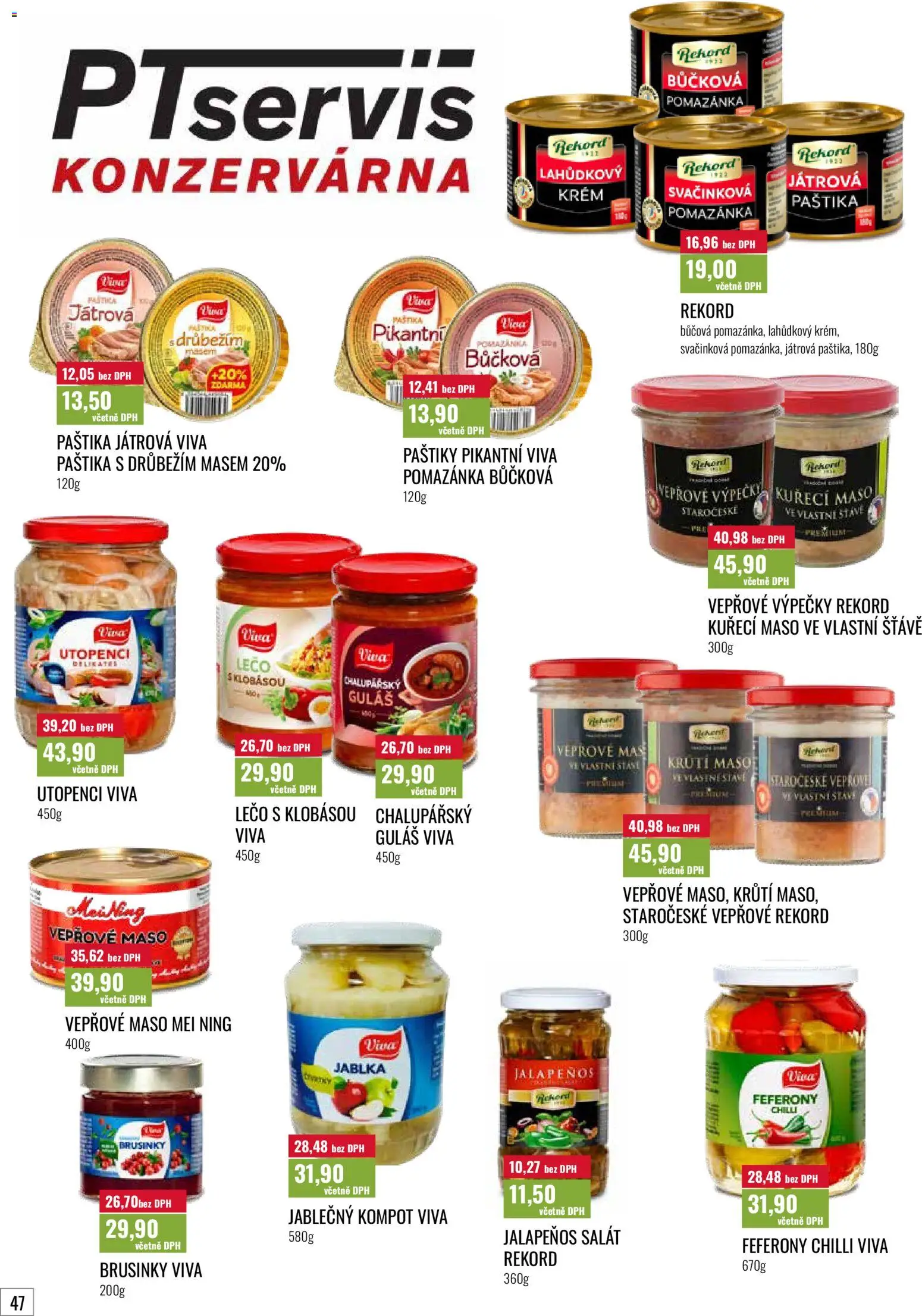 Ratio leták od 01.04.2026 | Strana: 48 | Produkty: Kuřecí maso, Vepřové maso, Utopenci, Lečo