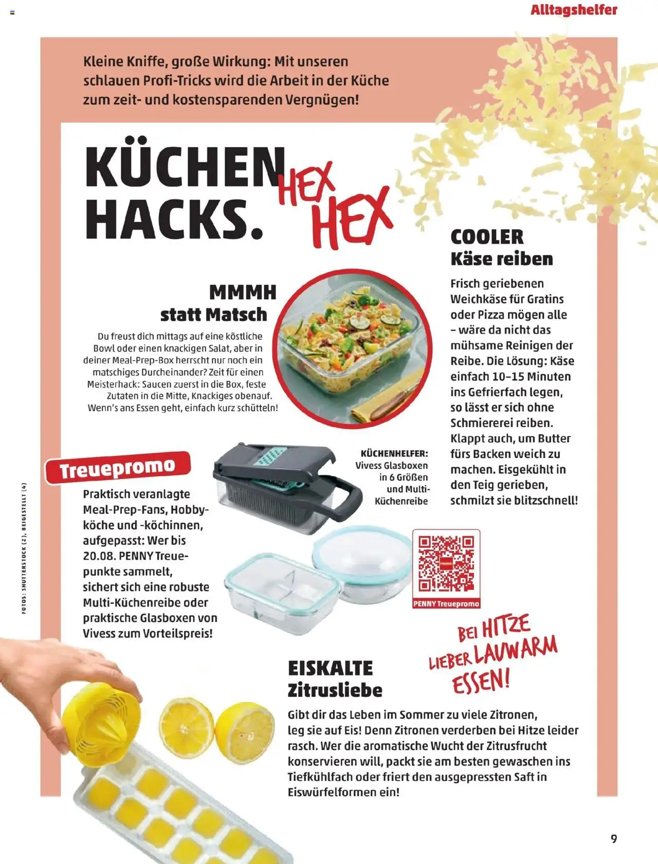 Penny Markt So Schmeckt's - Sommer 2025 gültig ab 01.06.2025 | Seite: 9 | Produkte: Eis, Butter, Pizza, Saft