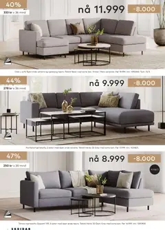Forhåndsvisning av Skeidar kundeavis gyldig fra 12.02.2026 | Side: 4 | Produkter: Sofa, Sjeselong
