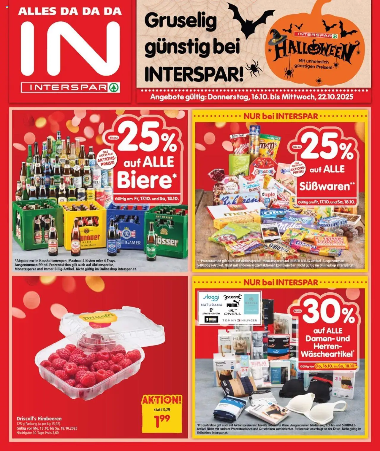 Interspar Flugblatt - Burgenland gültig ab 16.10.2025 | Seite: 1