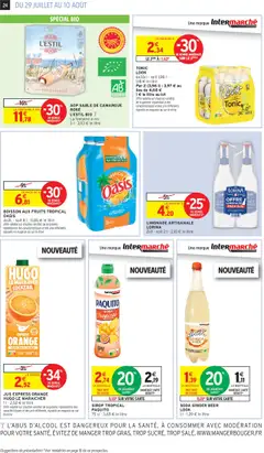  | Page: 24 | Produits: Orange, Limonade, Jus, Vin