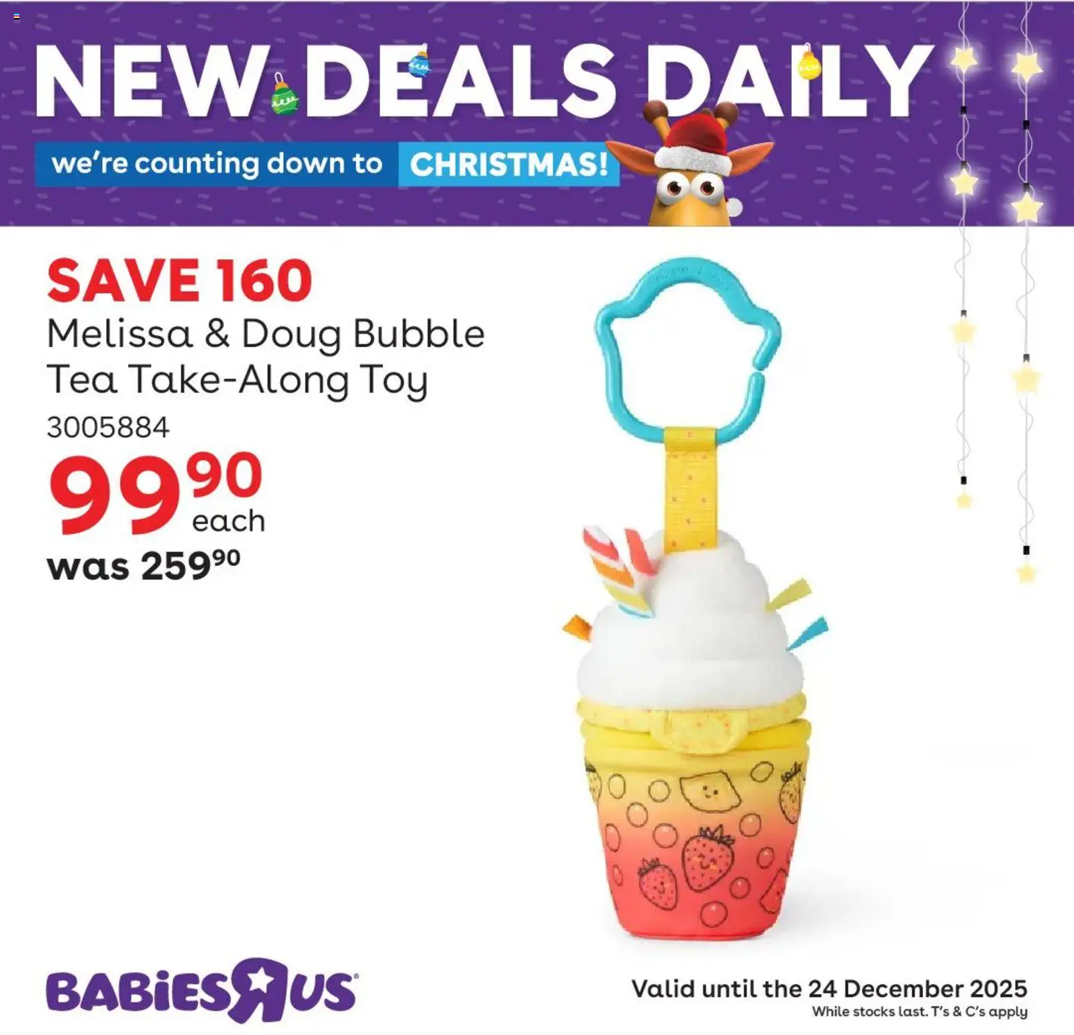 New Babies R Us catalogue – valid from 24.12.2025 | Page: 3 | Products: Tea