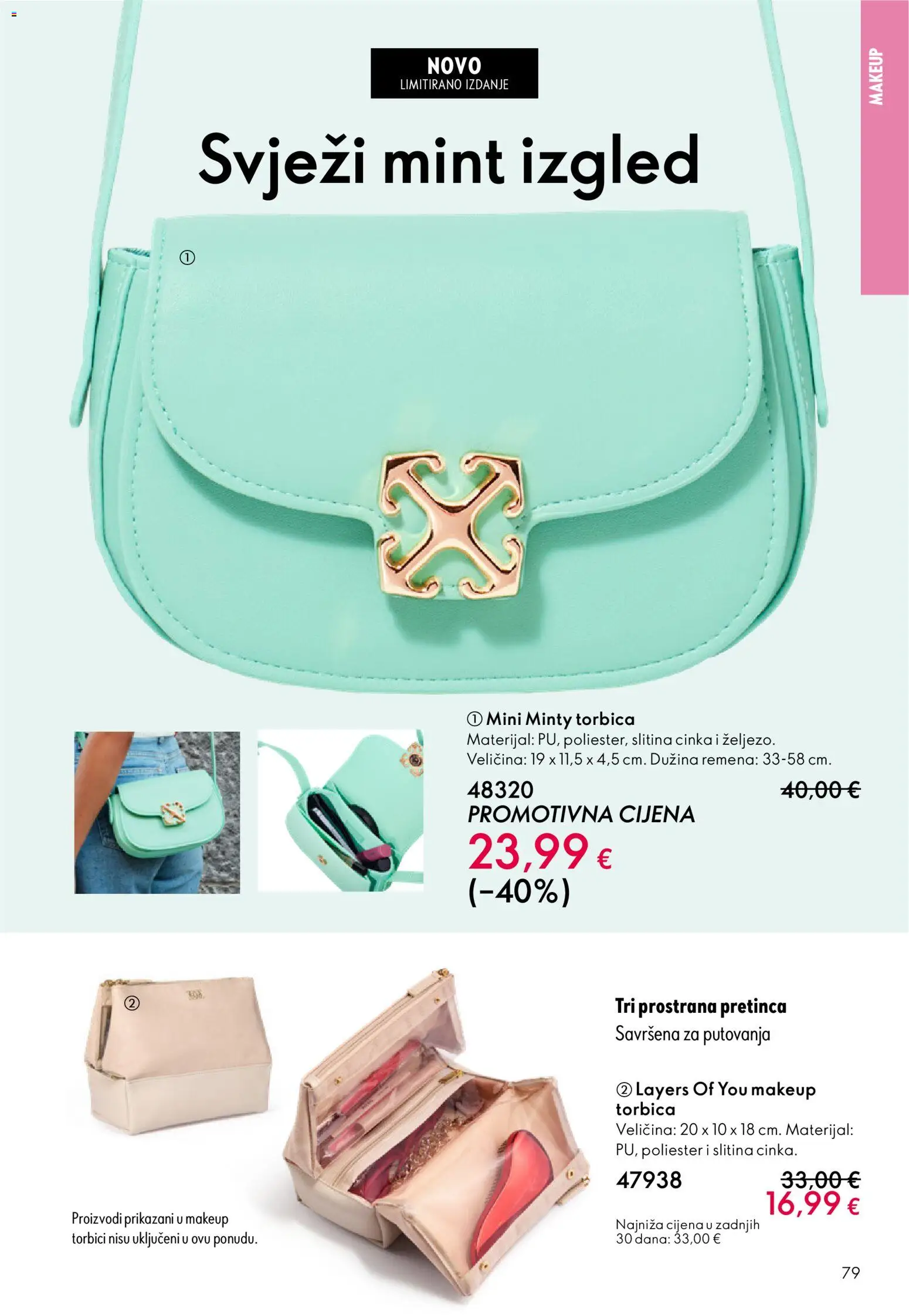 Oriflame katalog | vrijedi od 11.03.2026 | Stranica: 79 | Proizvodi: Torbica