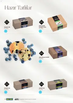 06.04.2026 tarihinden itibaren geçerli olan Metro kataloğu önizlemesi | Sayfa: 68 | Ürünler: Tatlılar