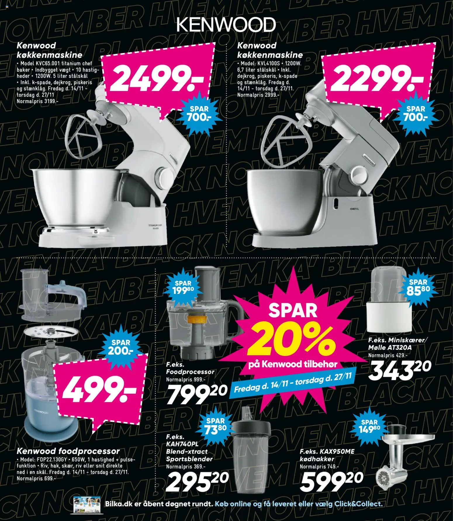 Bilka tilbudsavis – gyldig fra 14.11.2025 | Side: 23 | Produkter: Foodprocessor, Piskeris