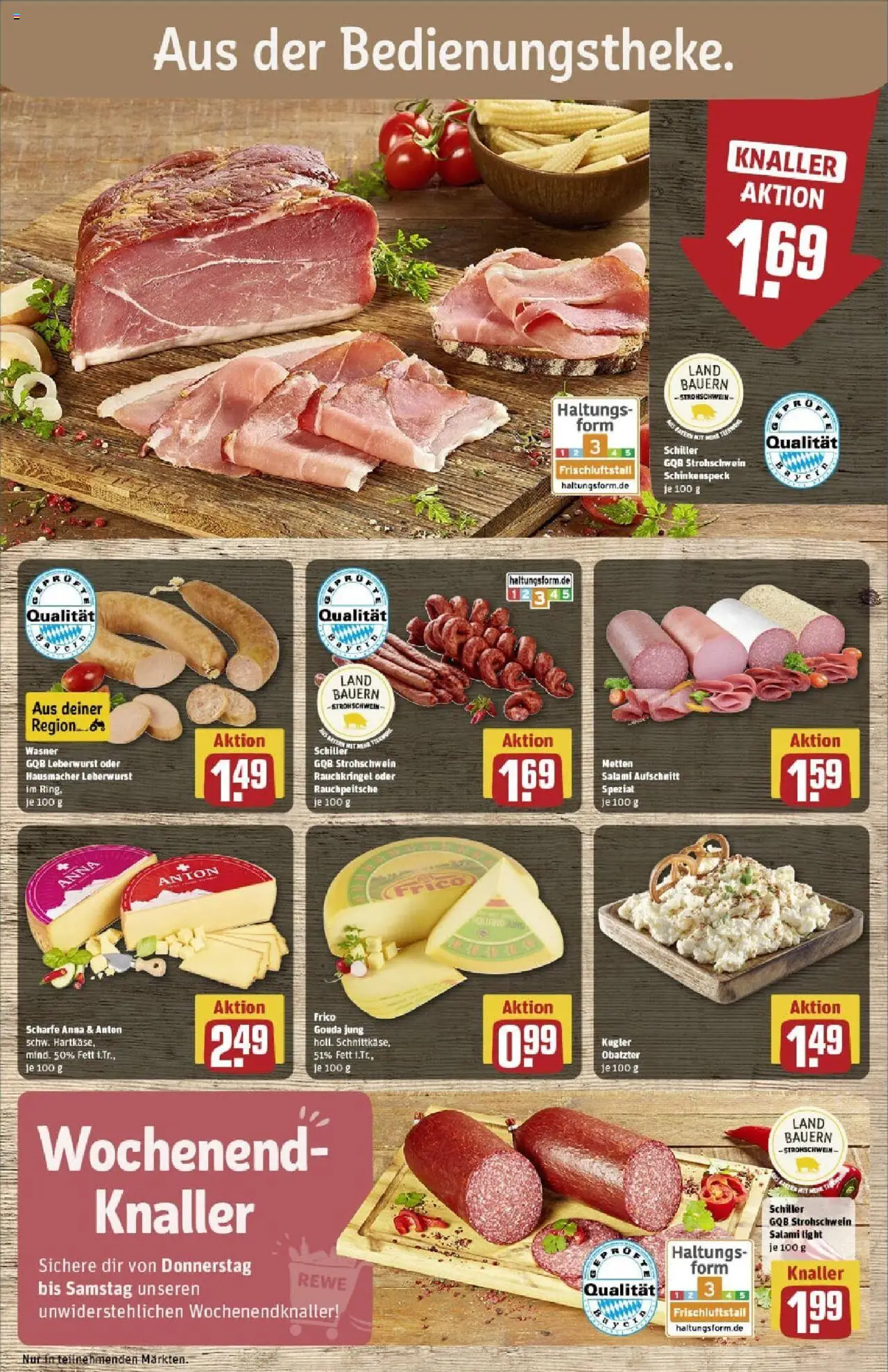 Rewe prospekt Höchberg	 - gültig ab dem 24.08.2025 | Seite: 11 | Produkte: Gouda, Salami