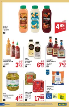 Metro angebote Profi gültig ab 04.09.2025 | Seite: 16 | Produkte: Gurken, Mayonnaise