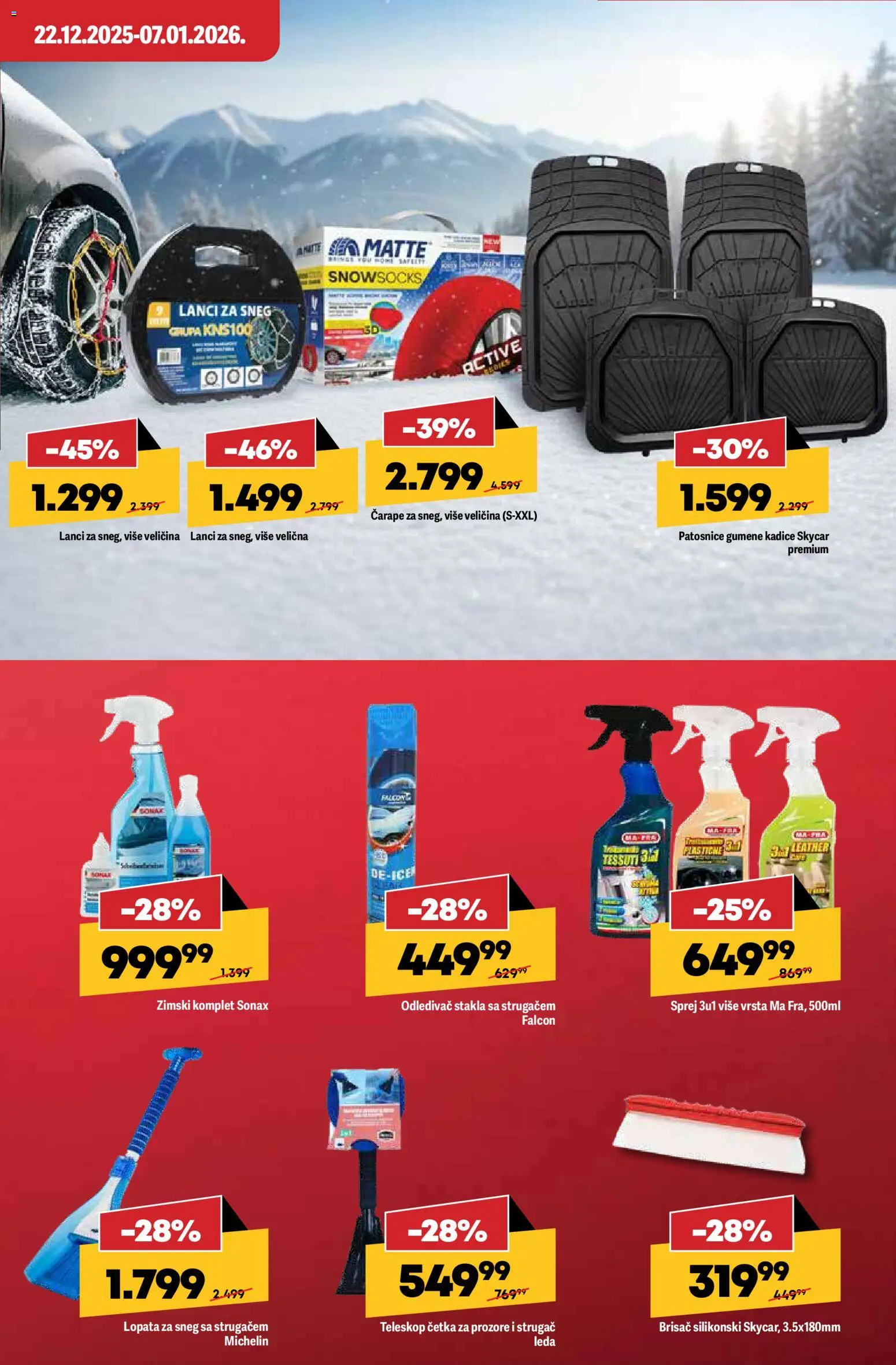 Mega Maxi katalog - važi od 22.12.2025 | Strana: 5 | Proizvode: Četka, Čarape