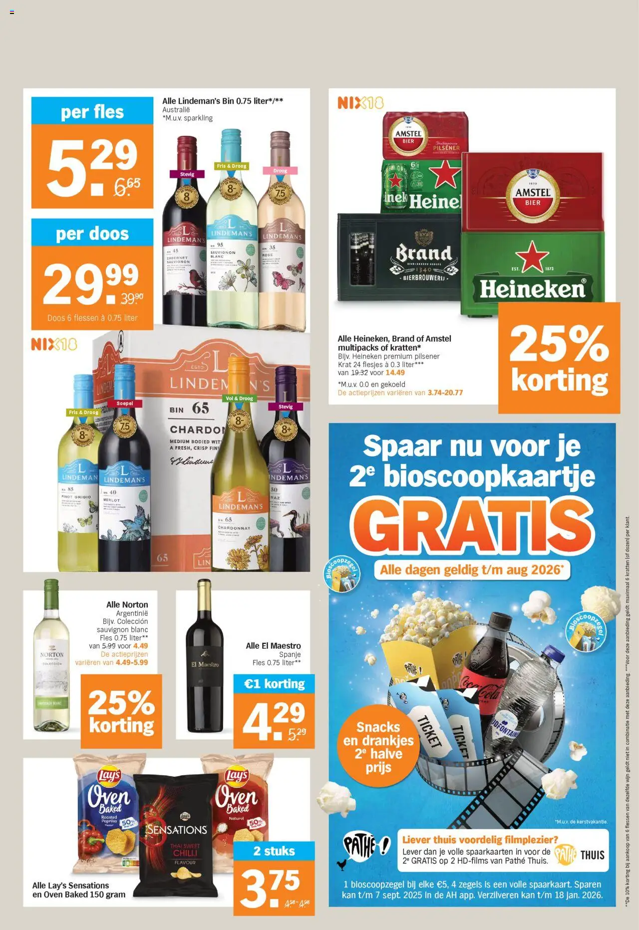  | Pagina: 14 | Producten: Snacks, Wijn, Kan, Fles