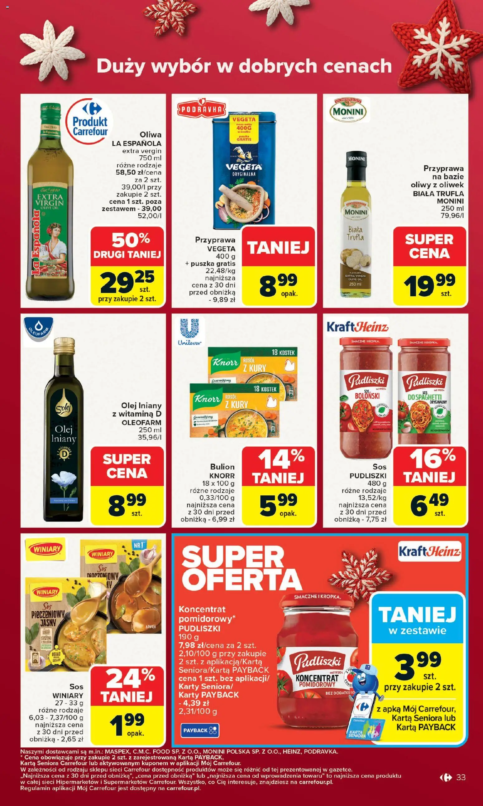 Carrefour Gazetka od 15.12.2025 | Strona: 37 | Produkty: Karta, Olej
