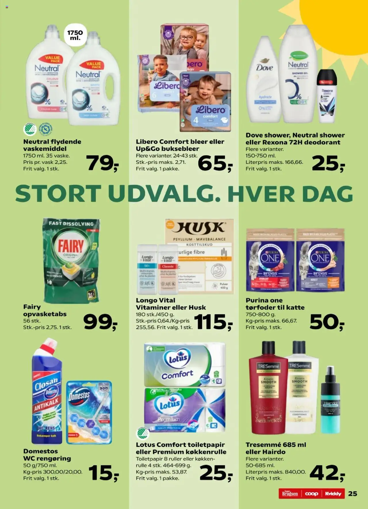 Kvickly Tilbudsavis gyldig fra 01.08.2025 | Side: 29 | Produkter: Shampoo, Deodorant