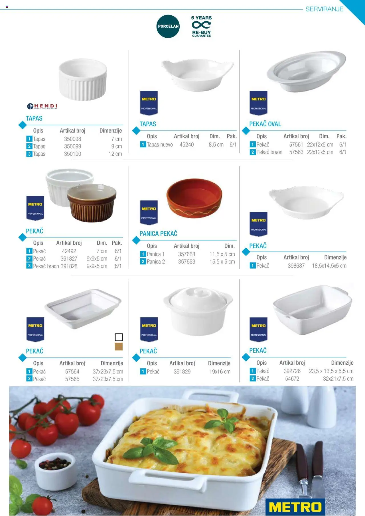 Metro katalog - važi od 05.05.2025 | Strana: 43 | Proizvode: Pekač