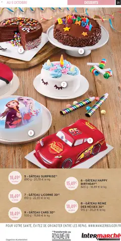 Intermarché - Prévisualisation de GÂTEAU SURPRISE (1), 890 g valide à partir de 01.04.2026 | Page: 25