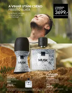 Katalógus AVON 2026 januári - amely érvényes a következő dátumtól: 01.01.2026 | Oldal: 113 | Termékek: Kölni, Dezodor, Izzadásgátló