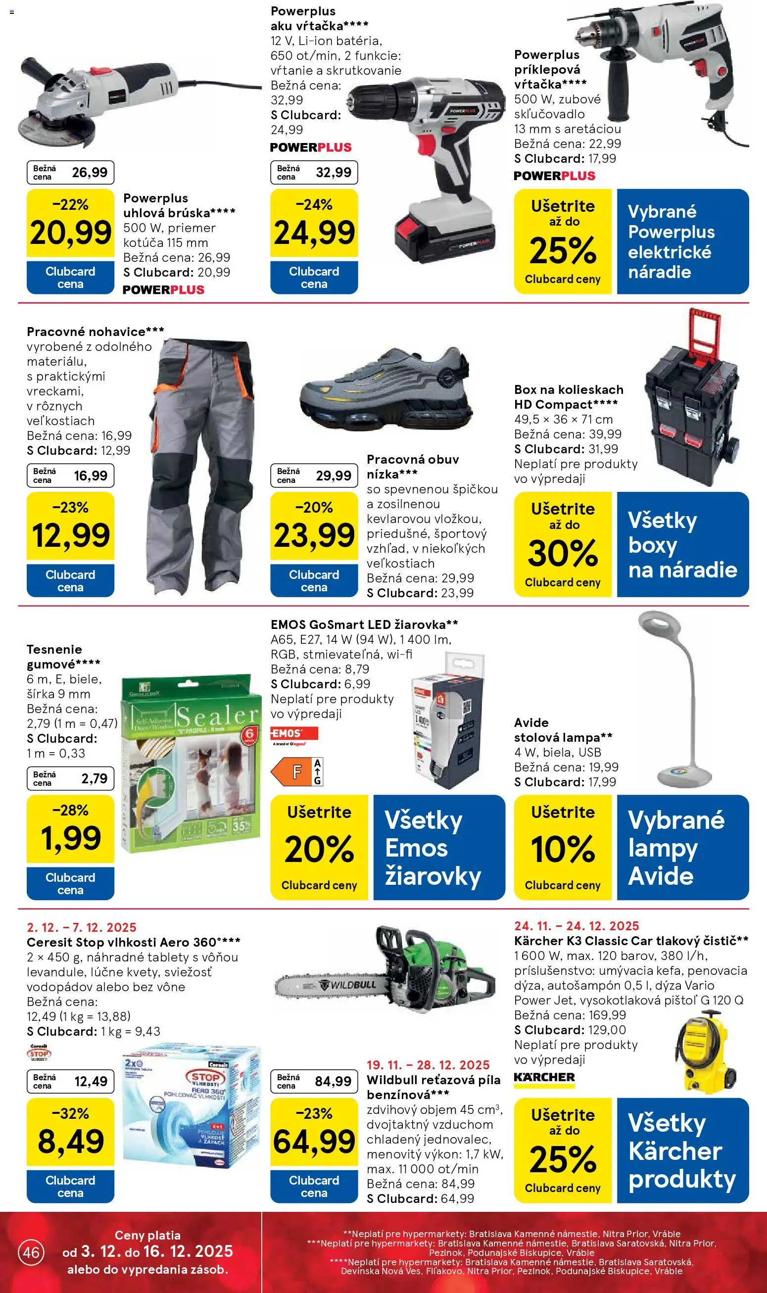 Nové Tesco akcie – leták je platný od 03.12.2025 | Strana: 46