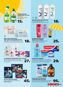 Kvickly Tilbudsavis gyldig fra 18.07.2025 | Side: 29 | Produkter: Shampoo, Opvaskemiddel