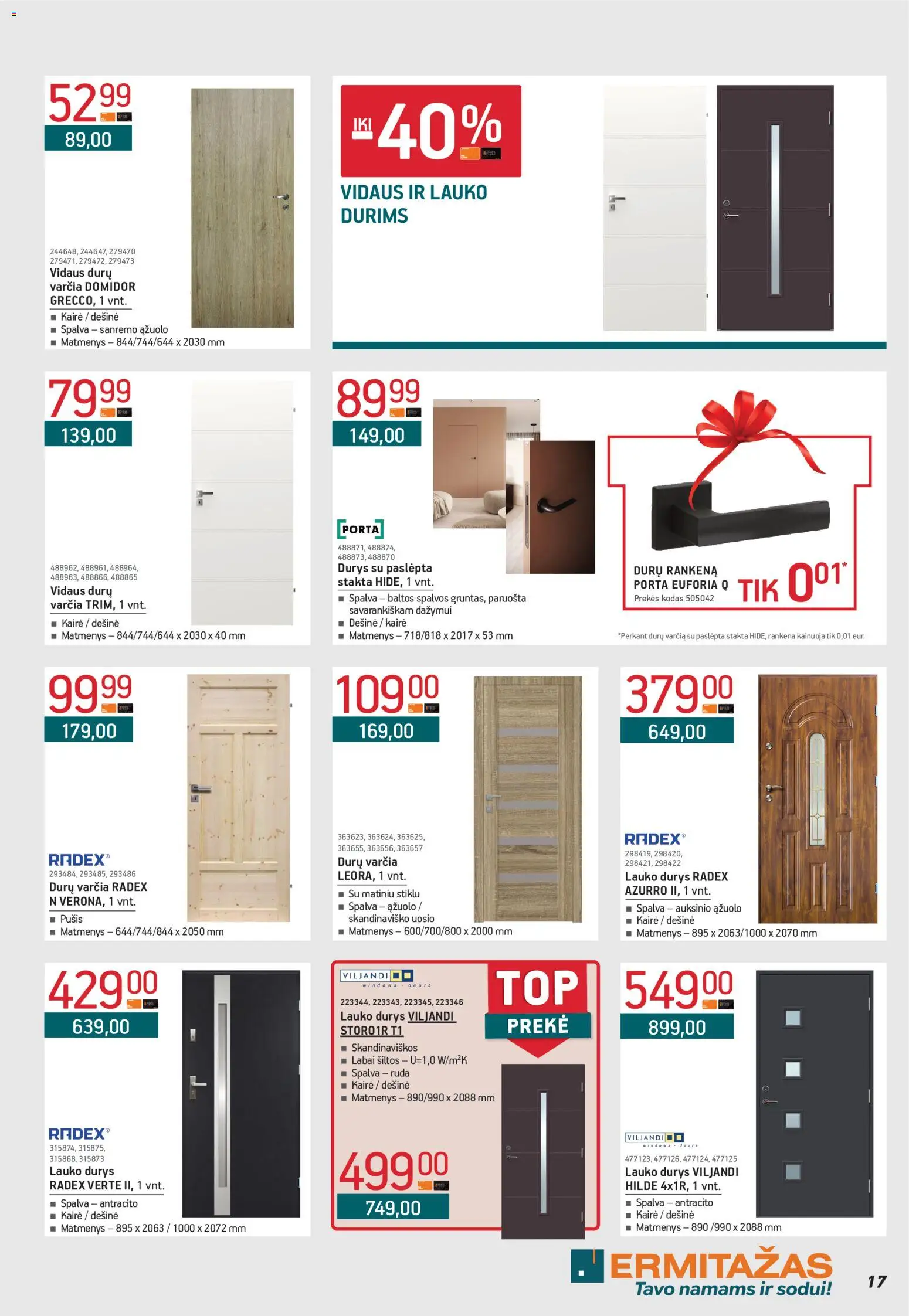 ERMITAŽAS akcijos nuo 01.04.2026 | Puslapis: 17