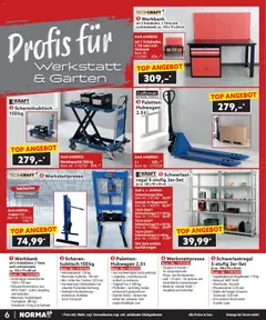 Norma Bestellmagazin Dezember 2025 ab 01.12.2025 gültig | Seite: 6 | Produkte: Top, Regal, Schrank, Schwerlastregal