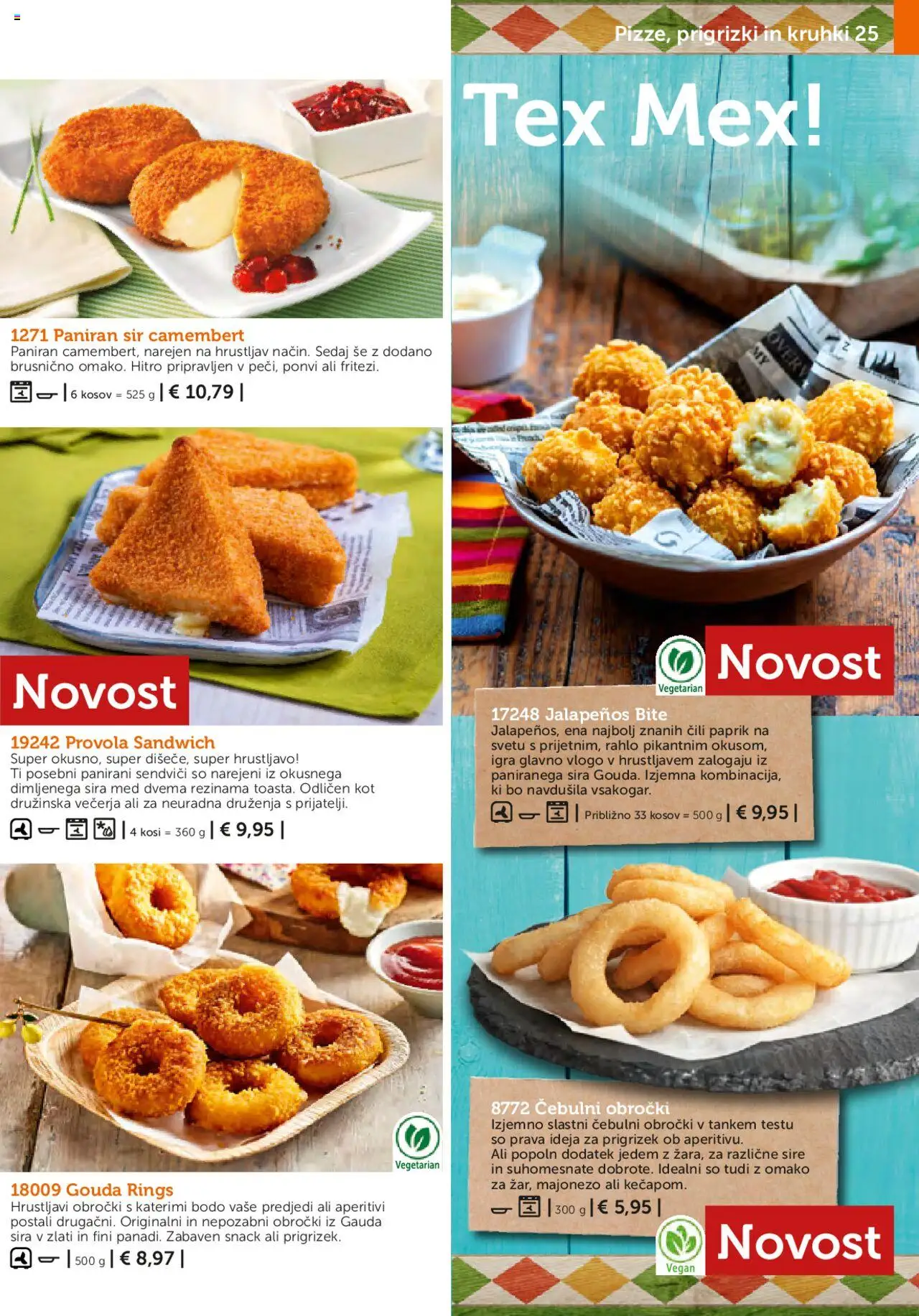 Bofrost katalog │ velja od 01.05.2025 | Stran: 25 | Izdelki: Igra, Gauda, Prigrizki, Cili