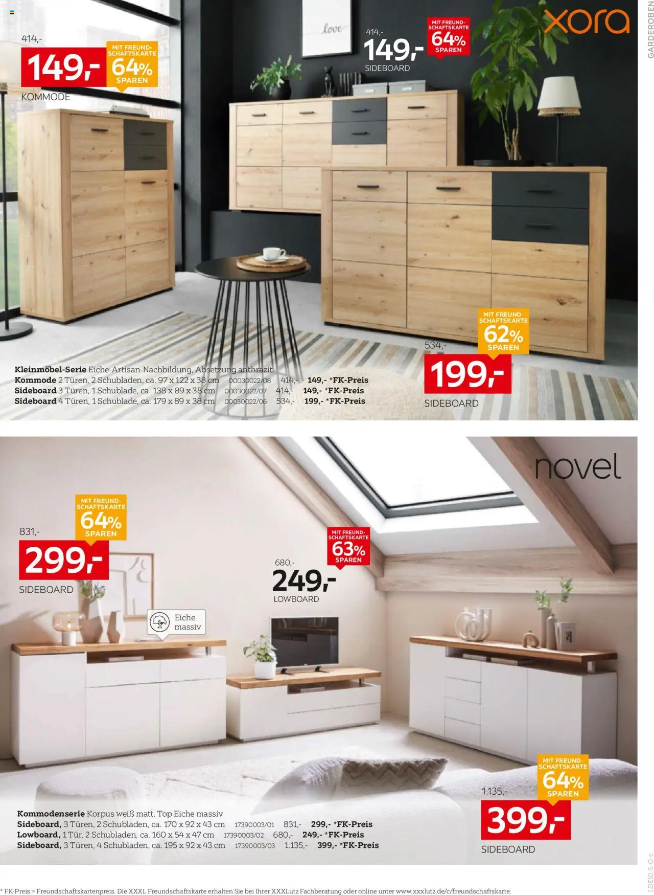 XXXL Lutz Prospekt 	 – gültig ab 12.10.2025 | Seite: 13 | Produkte: Top, Sideboard, Lowboard, Kommode