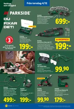 Lidl - erbjudanden - Förhandsvisning av reklamblad från butik Lidl aktuell från 01.12.2025 | Sida: 22
