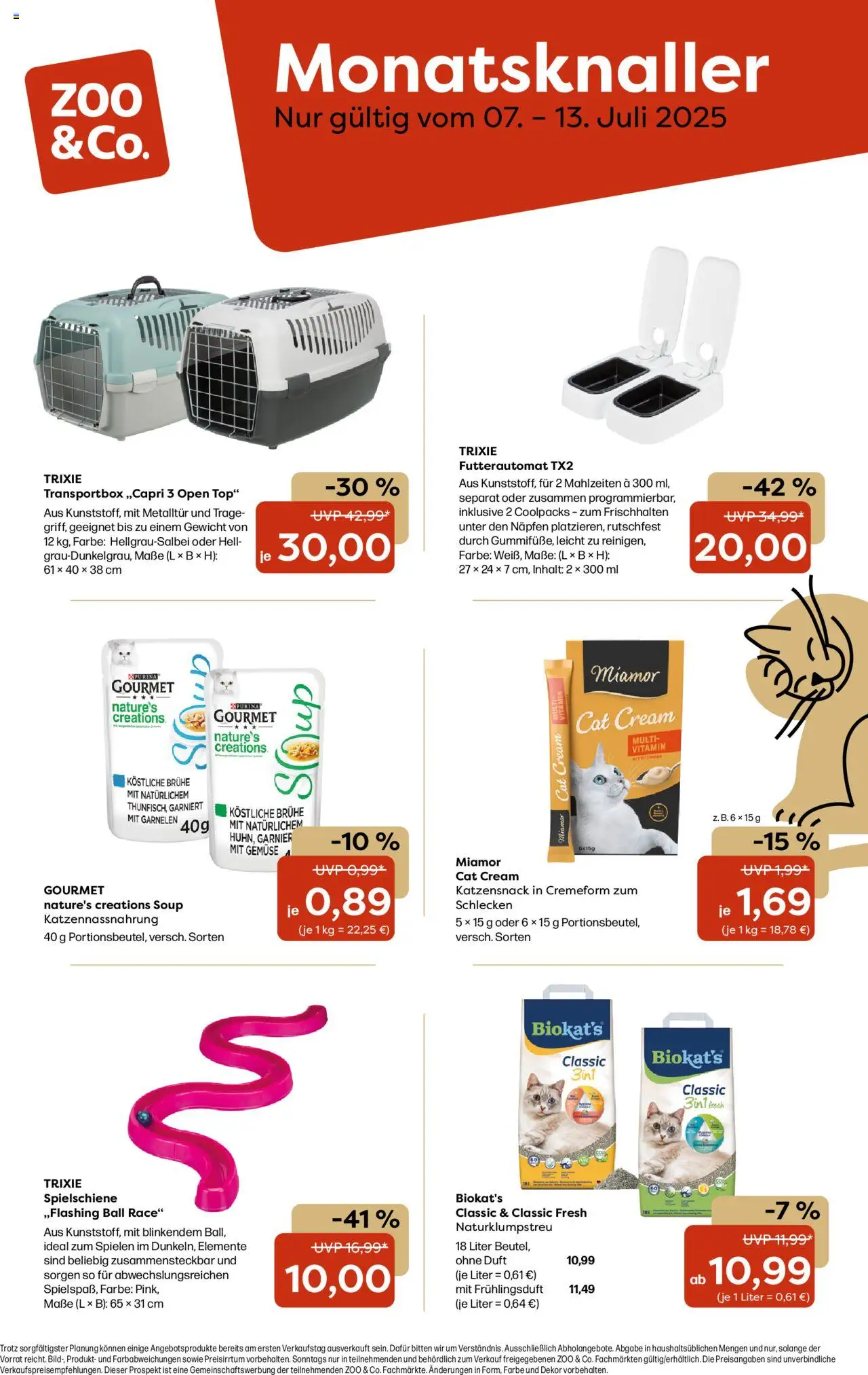 Zoo & co Prospekt 	 - gültig ab dem 07.07.2025 | Seite: 2 | Produkte: Top, Gewicht, Duft, Garnelen